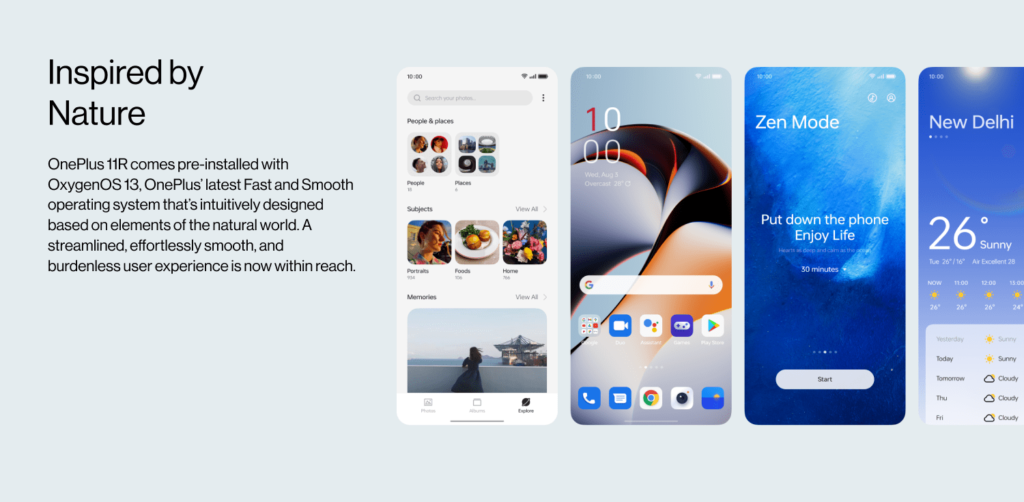 OnePlus 11R 5G Oxygen OS13