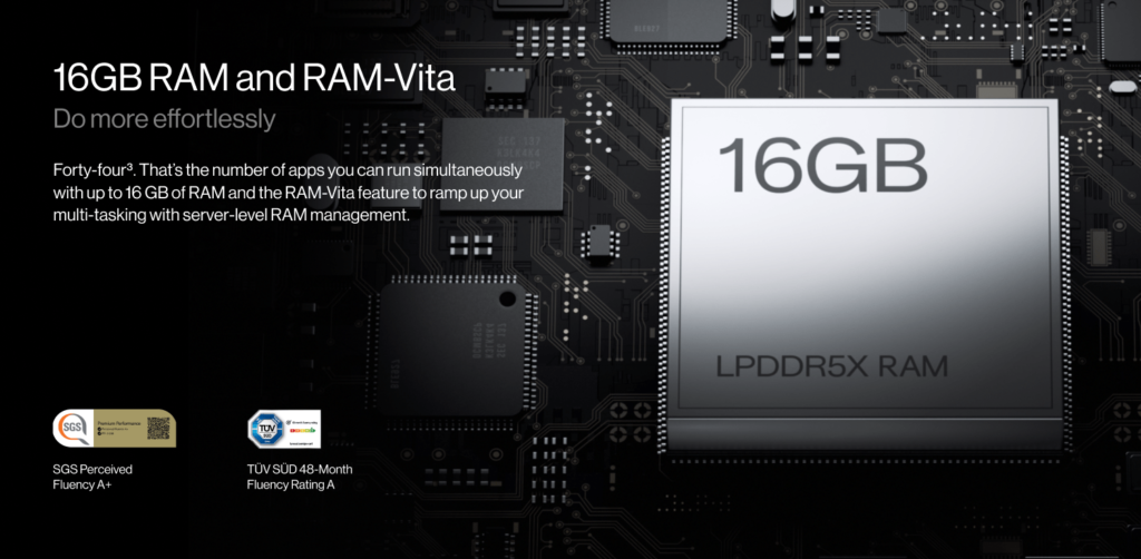 OnePlus 11R 5G 16 G RAM and RAMVITA