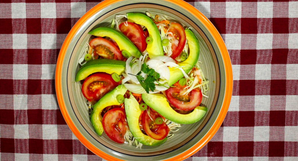 Keto Avocado and Tomato Salad