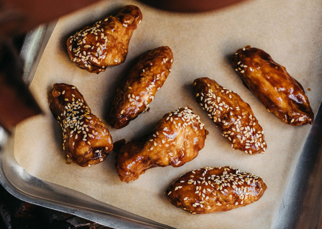 Baked Teriyaki Chicken Wings